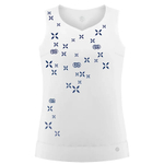 ОДЕЖДА ДЛЯ ТЕННИСА Женская, Майка POIVRE BLANC SLEEVELESS .