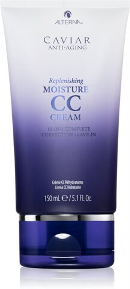 Alterna Caviar Anti-Aging Replenishing Moisture - СС крем для увлажнения и придания блеска волосам /   150  ml  / GTIN 873509024187