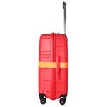 Чемодан 463 / С ремнем / Полипропилен