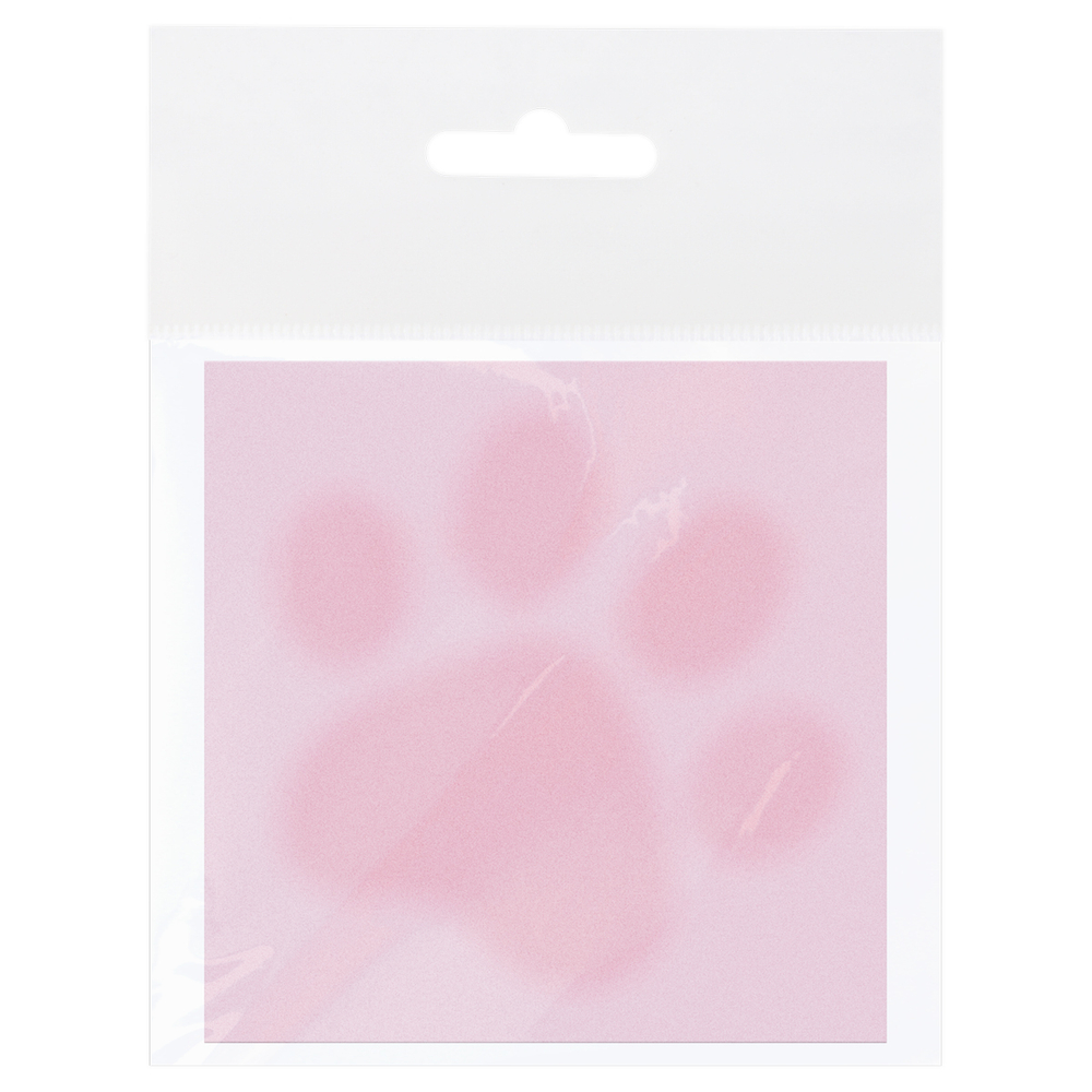 Блок для записей "Paw", 8,5*8,5см, 100л., на склейке, MESHU
