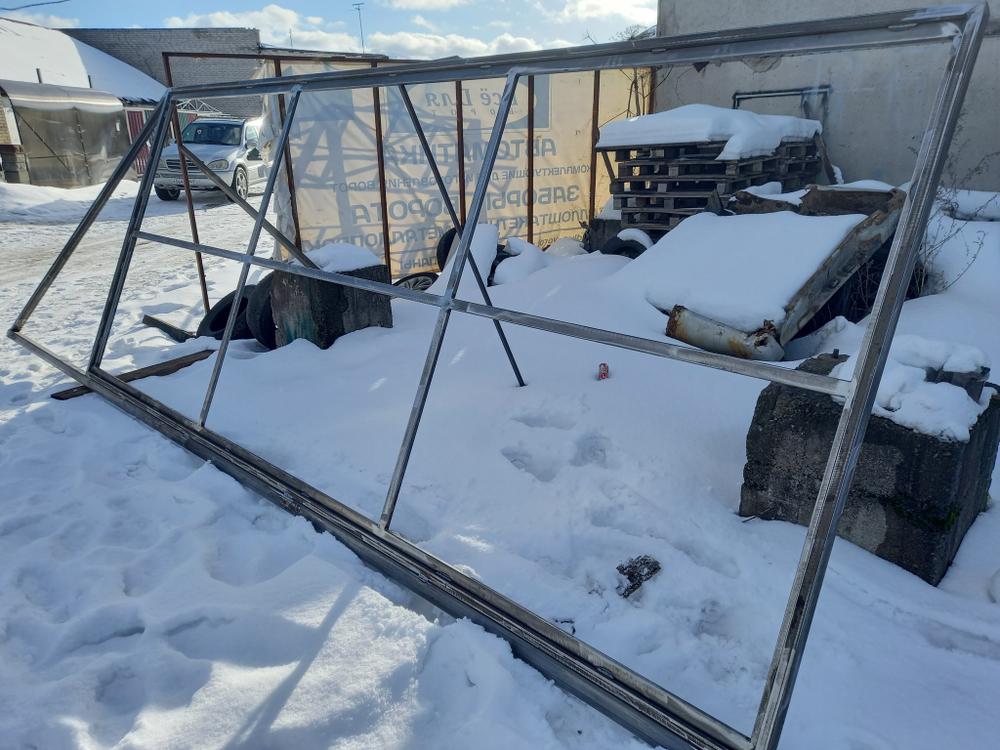 Легкие ворота "САДОВЫЕ" проем 4м.