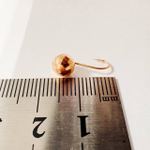 Мормышки вольфрамовые №6 2,04 гр . 1.6мм ( набор 10 штук) цена указана за 1 шту