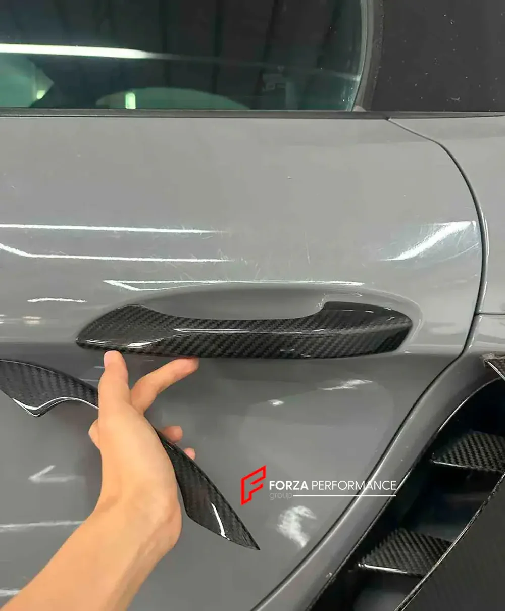 Карбоновые ручки дверей для Porsche 718 982 2016+ Порше