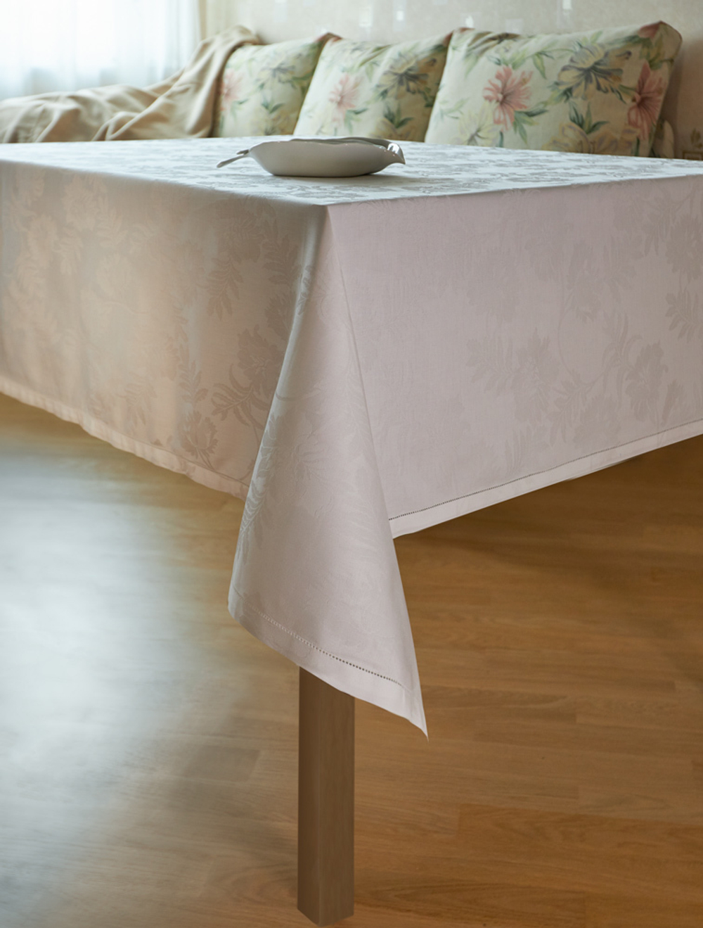 Скатерть 150x180 и 6 салфеток Vallesusa Arles Ecru