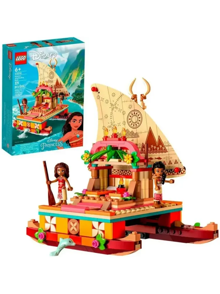 Конструктор Disney Princess 43210 Путеводная лодка Моаны