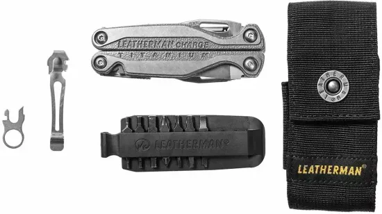 Мультитул Leatherman Charge Plus TTi 832528 титановый 19 функций