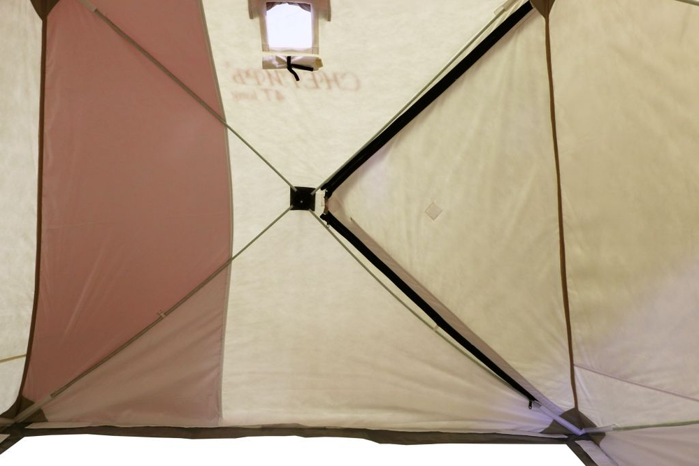 ЗИМНЯЯ ПАЛАТКА «СНЕГИРЬ» 4Т LONG КОМПАКТ