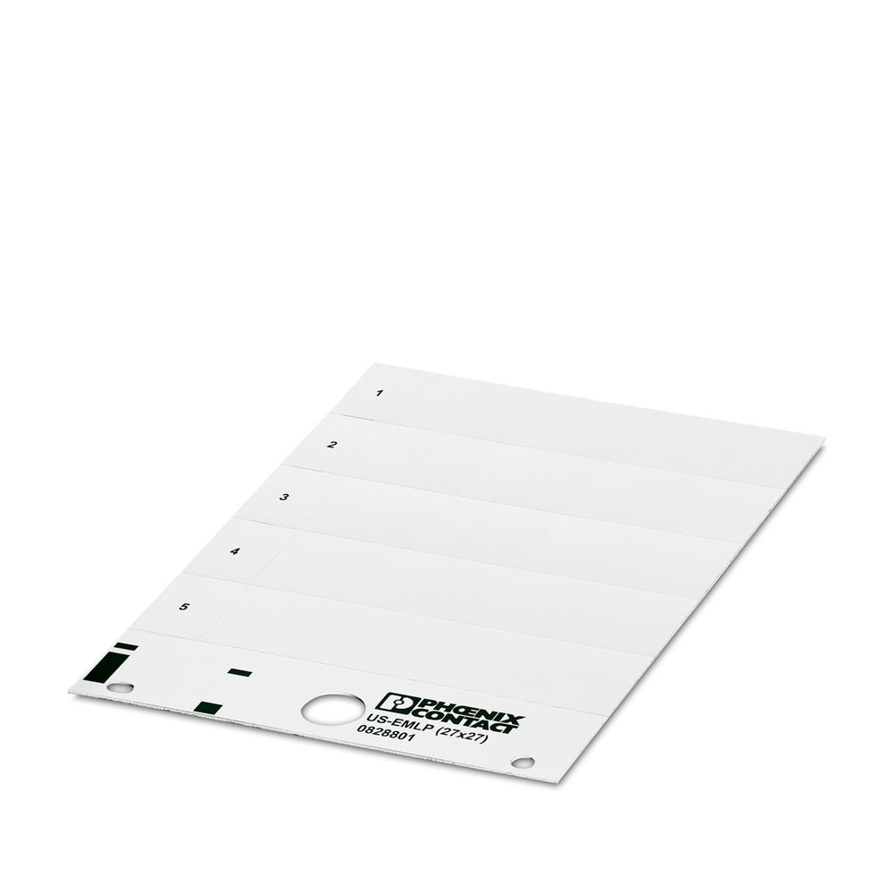 0828801 - US-EMLP (27X27) - Пластиковая табличка