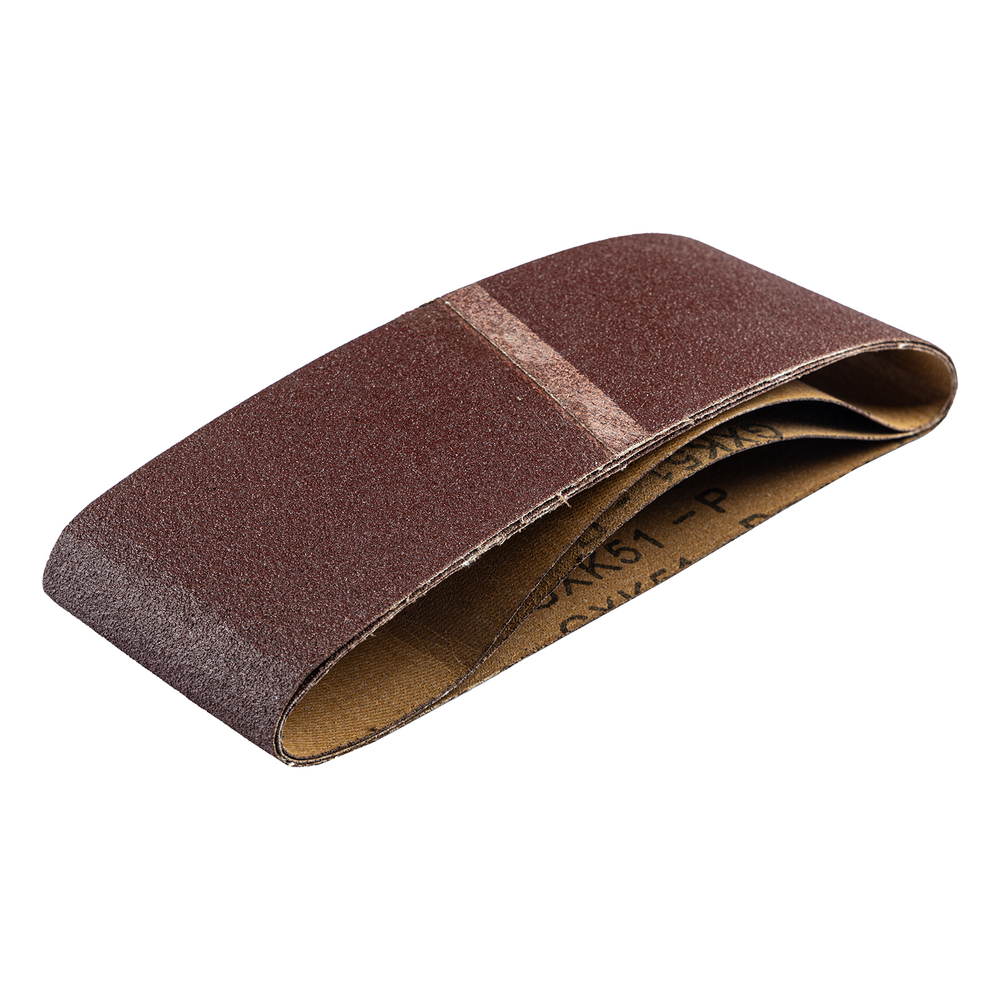 Лента абразивная бесконечная, P 100, 75 х 457 мм, 3 шт Matrix 74278