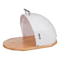 ХЛЕБНИЦА AGNESS "NATIVE" ДЕРЕВЯННАЯ С ПЛАСТИКОВОЙ КРЫШКОЙ 36*26*20 СМ (КОР=4ШТ.)