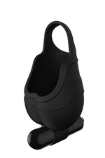 Черный подхват для мошонки с вибрацией VIBRATING SCROTUM TEASER (Цвет: черный)