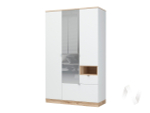 Шкаф 3-х створчатый с зеркалом ШК 1Я 1350 МС Юкки