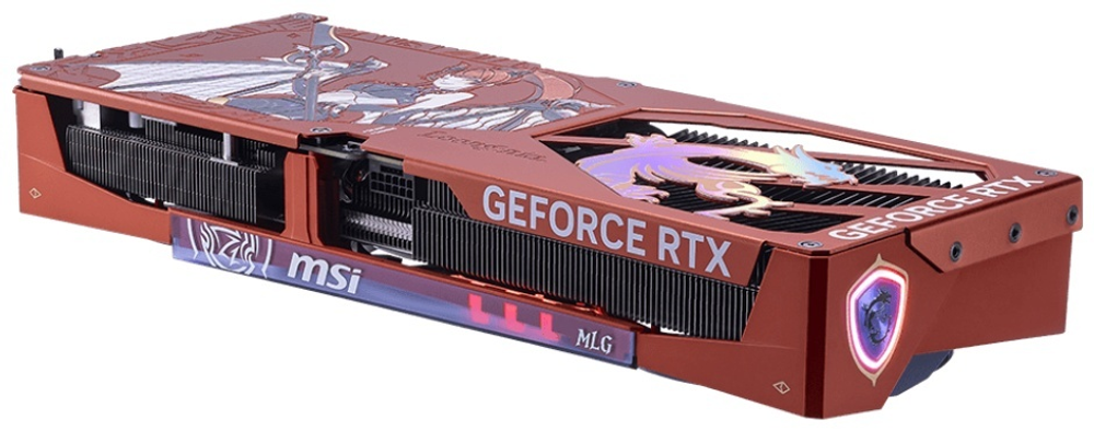 Видеокарта MSI 5070 Ti 16G MLG EDITION OC, 16Gb GDDR7 256-bit 1xHDMI 3xDP G507T-16MEC 16 Гб