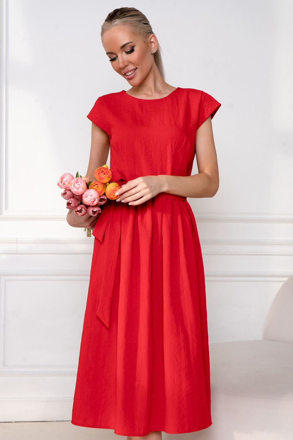 Платье Софи (красное) П13441-45М LT Collection