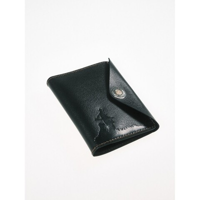 Обложка охотничьих документов (Черный, Охотник с собакой)