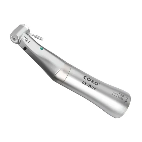 CX235С6 - хирургический угловой наконечник с ФИБРООПТИКОЙ для имплантологии, 20:1, COXO (Китай)