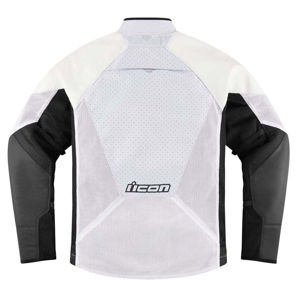 Mesh AF Leather Jacket / Белый