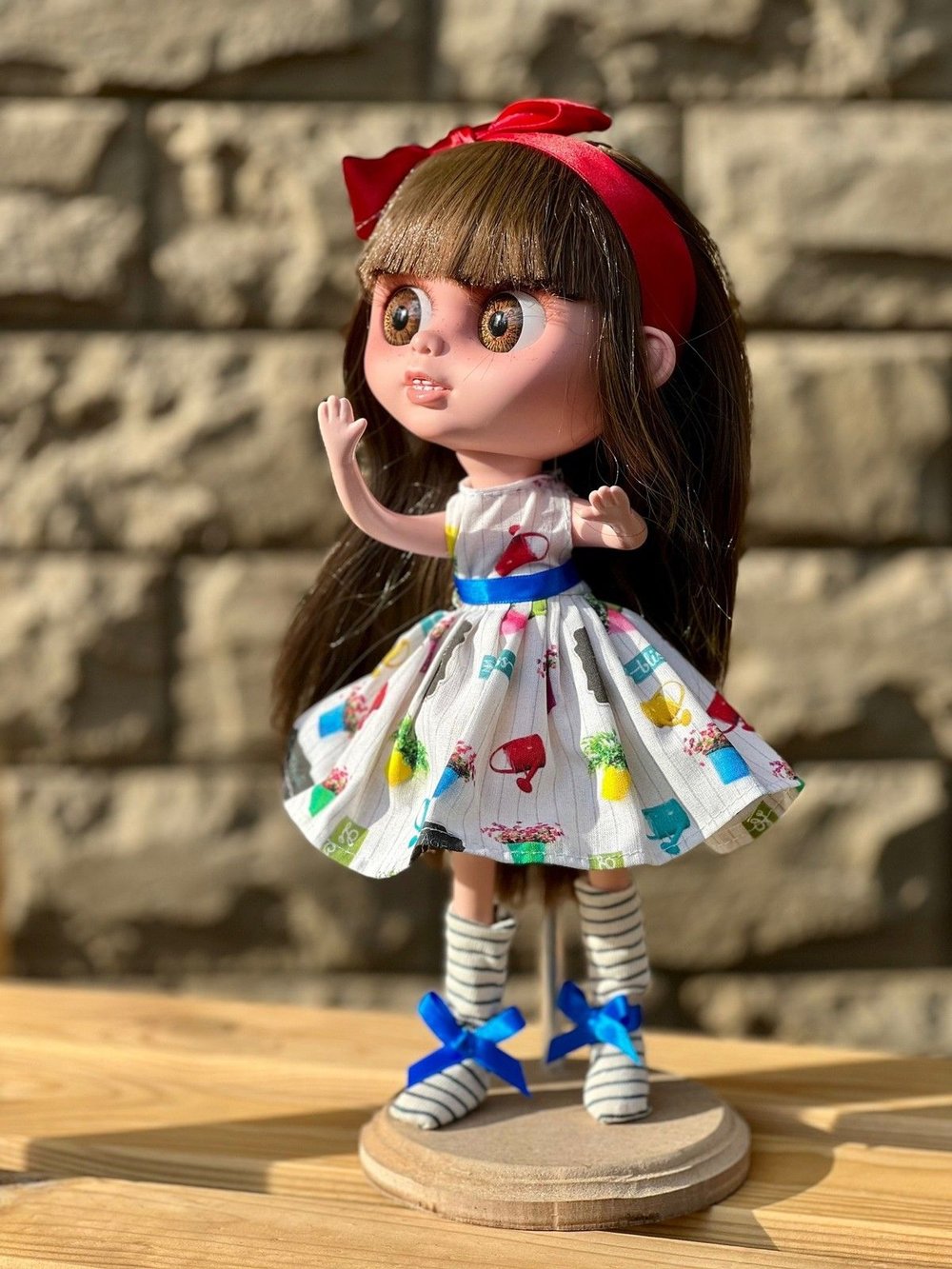 Кукла BERJUAN виниловая 32см BIGGERS Abba Lingg (24002)