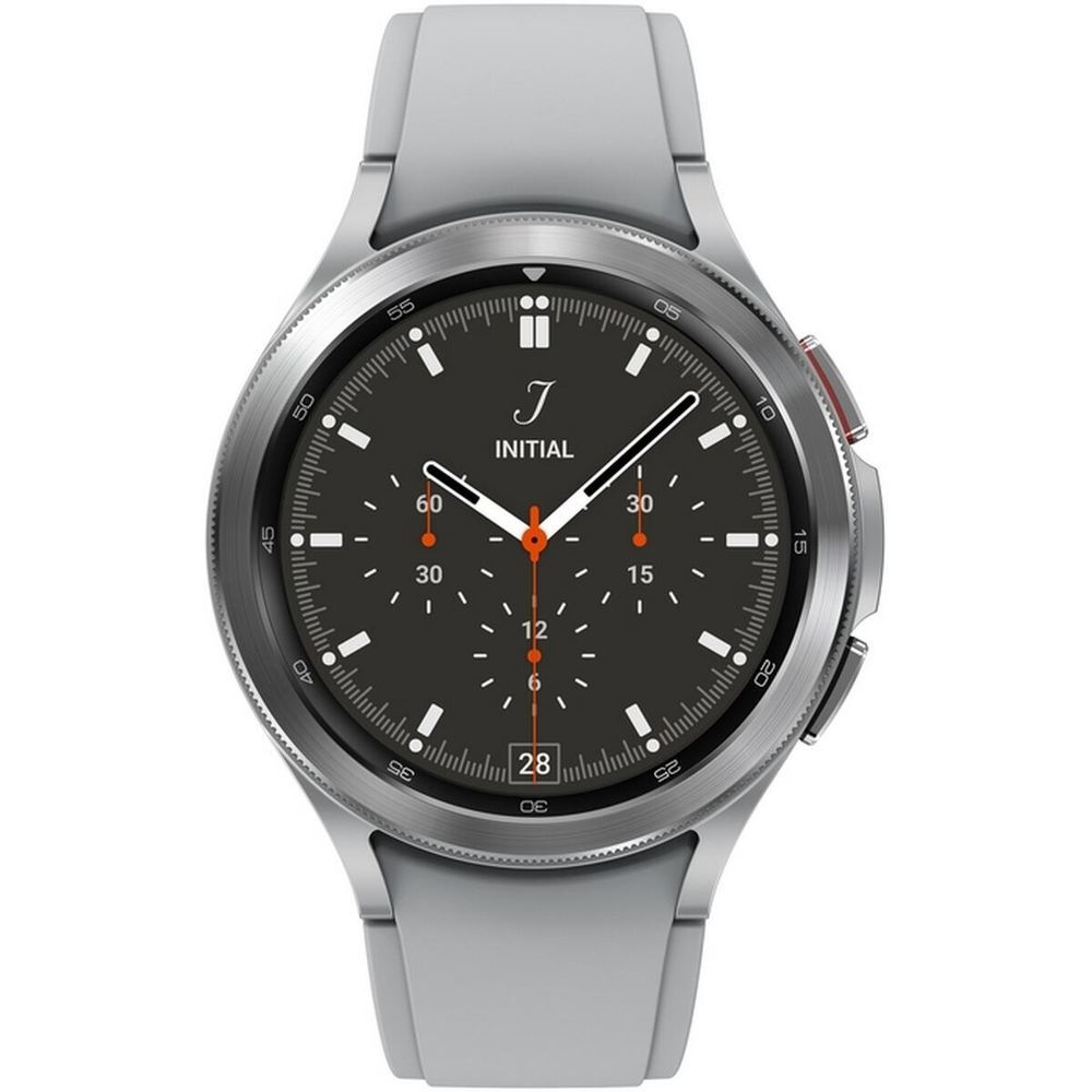 Смарт-часы Samsung Galaxy Watch4 Classic, 46 мм серебрянные (SM-R890NZSAINS)