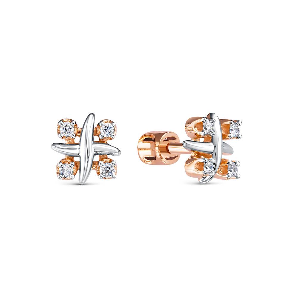 Серьги из золота 585 пробы