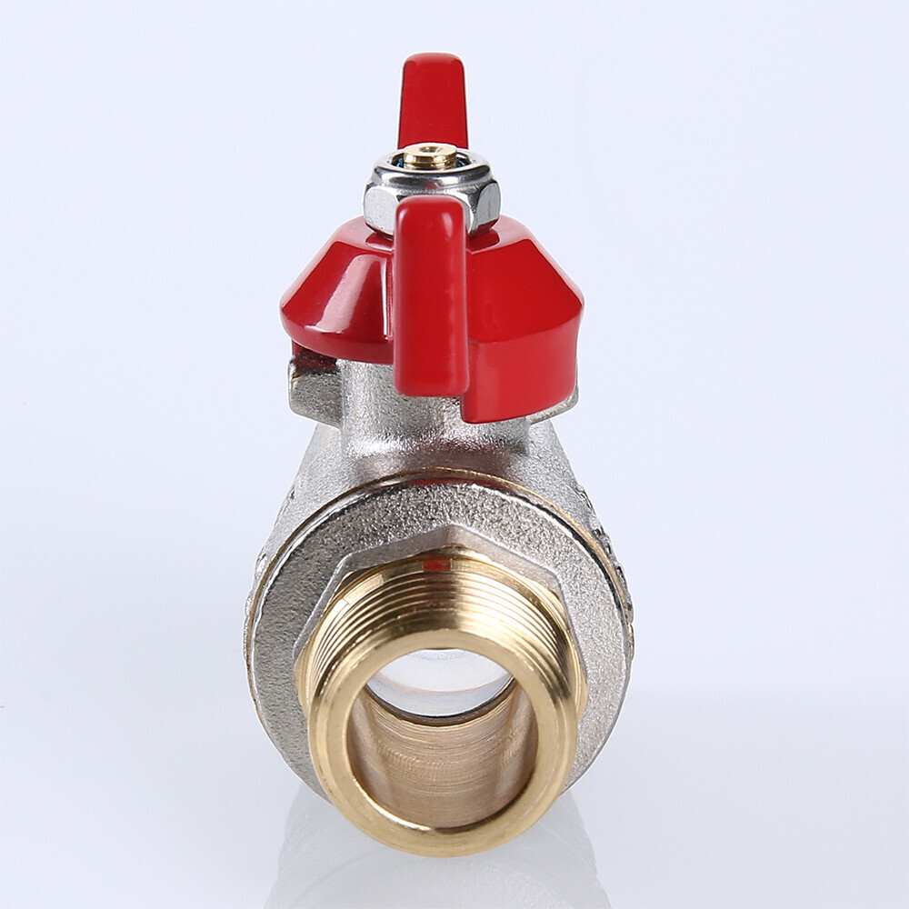 Кран шаровой бабочка 3/4" вн.-нар