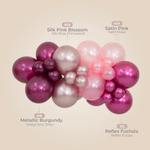 Шар 24" Розовый цветок, шелк / Silk Pink Blossom 809