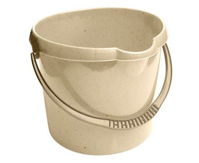 Ведро Idiland malta круглое 12л, с отжимом, бежевый 692212098БЕЖ 221209827/04