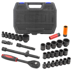 Набор инструментов ударных 32пр.1/2''(6гр.)(10-32мм, Cr-Mo) RockForce##Rock FORCE RF-4323-5MPB