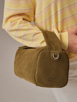 Замшевая сумка Solea DBR 31365 белый мох