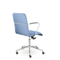 Кресло Честер GTР TG хром Ср S-0420 (светло-голубой)