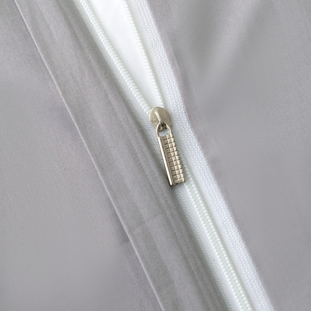 Комплект постельного белья Однотонный Сатин Премиум широкий кант OCPK028