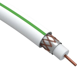 Кабель коаксиальный SAT 703 B.CCS/оплетка Al 75проц. PVC Simple 75Ом бел. (м) Эра Б0044608