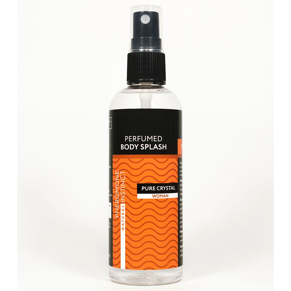 Парфюмированный спрей для тела Natural Instinct с феромонами Женский Pure Crystal, 100 мл 31073