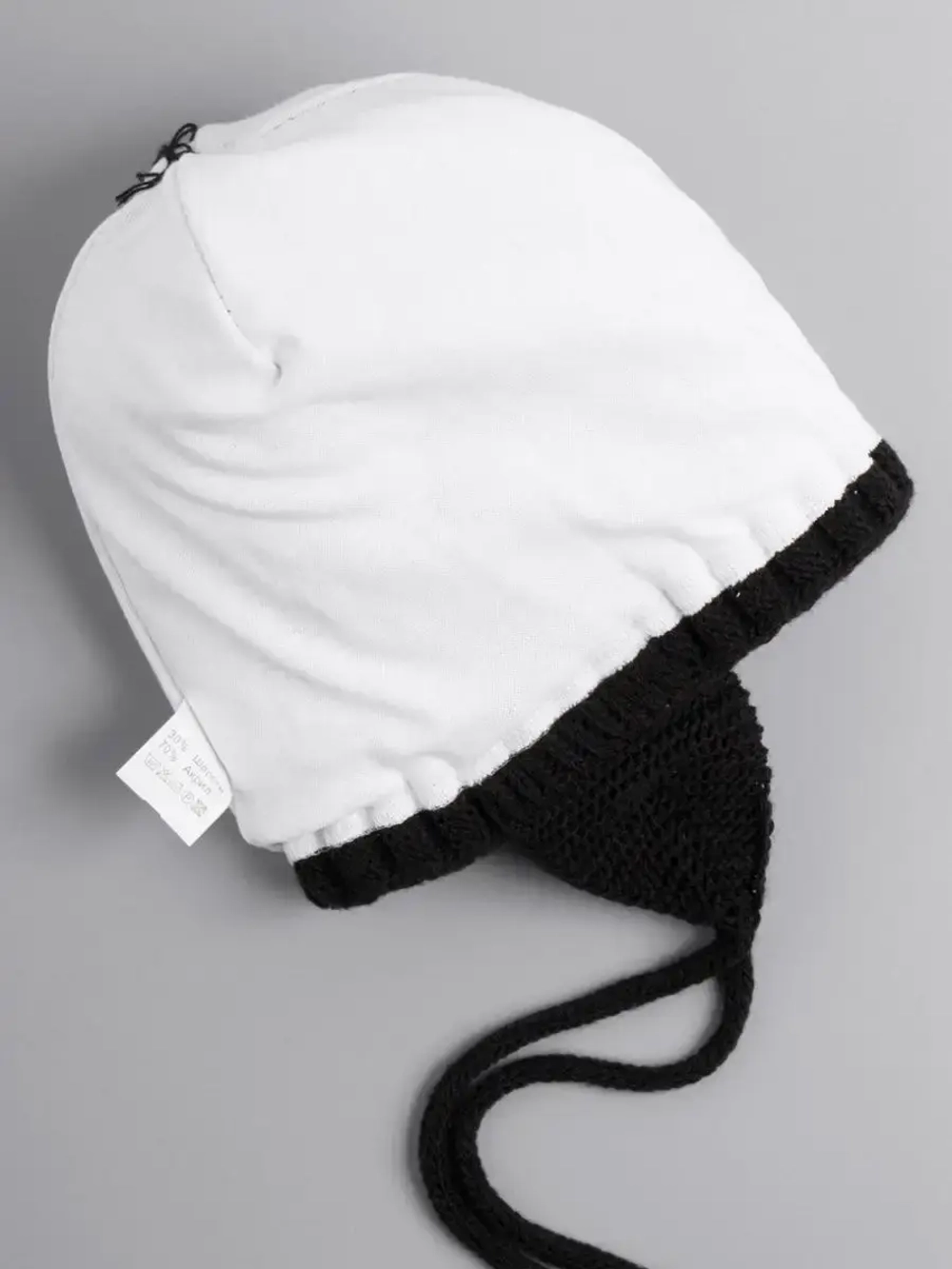 Шапка вязаная зимняя для детей