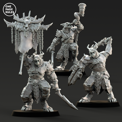 Beastmen Elite Warriors Command