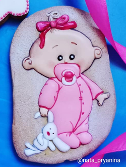 Пупс девочка с зайкой №1