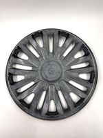 Колпаки на колеса гибкие черные с эмблемой R16 4 шт