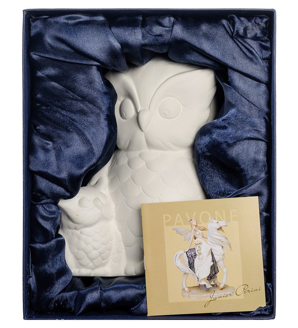 Pavone JP-186/23 Статуэтка с подсветкой «Сова с совенком»