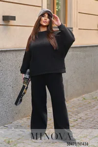 Костюм 436-черный Minova