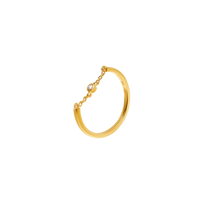 Кольцо Кристальная Цепь