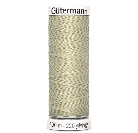 Нить Sew-All 200 м, Gutermann, 503 желтовато-серый