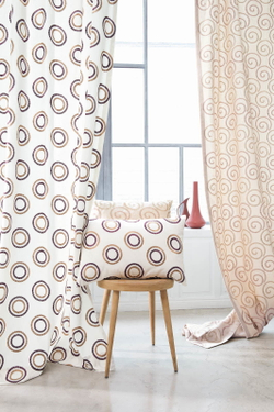 Ткань для штор Make Up (Мейк Ап) Sponge 18 Fungi