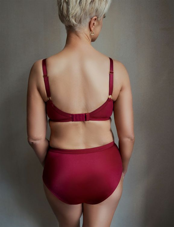 Kris Line RUBIN Слипы High Waist (Гранат)