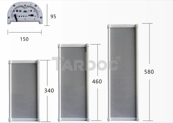 TARBOC HG-40Y (MM-1-3326) - Активная настенная водонепроницаемая колонка (2 шт.) HG-40Y