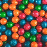 Жевательная резинка "Арбузный фестиваль" 22 мм 1430 штук