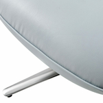 Кресло ZUCCA-R голубое LITCHI-#3