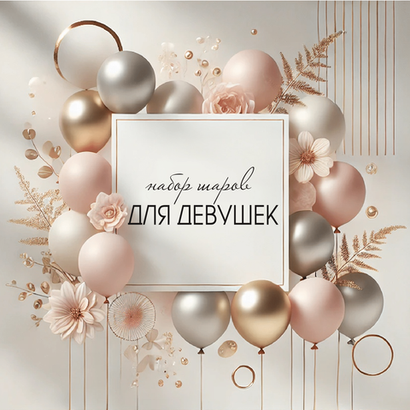 Шары для девушек
