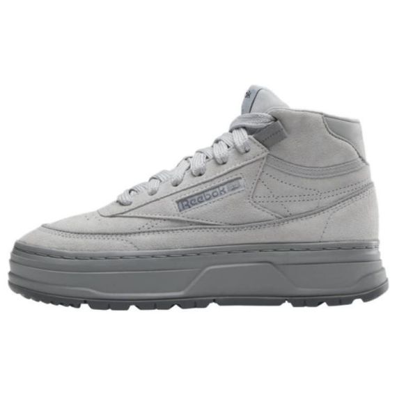 Кроссовки reebok Club C Series для скейтборда СРЕДНЕГО размера, Серый Женский