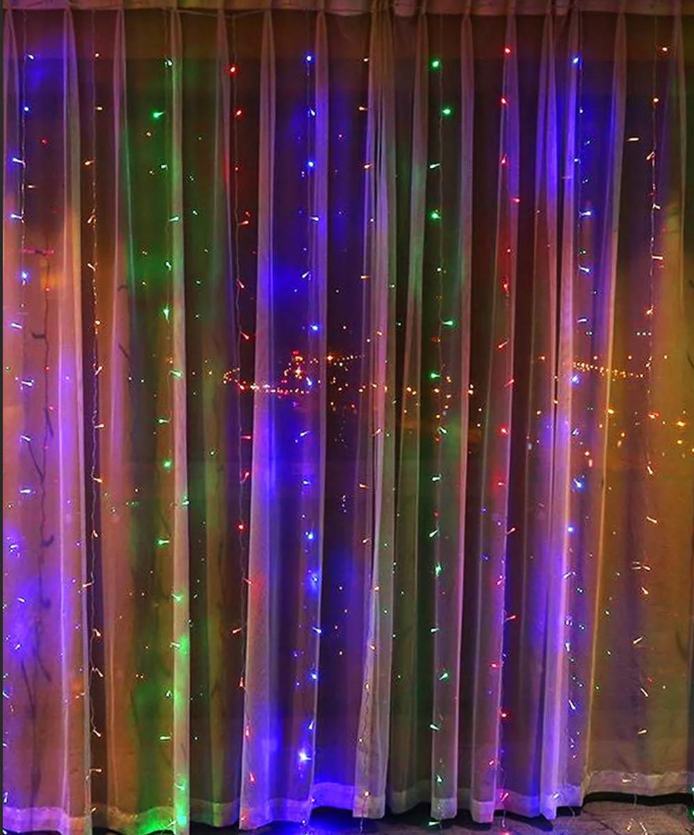 Гирлянда "водопады" 2.2х2.1м. разноцветный LED480L NEW