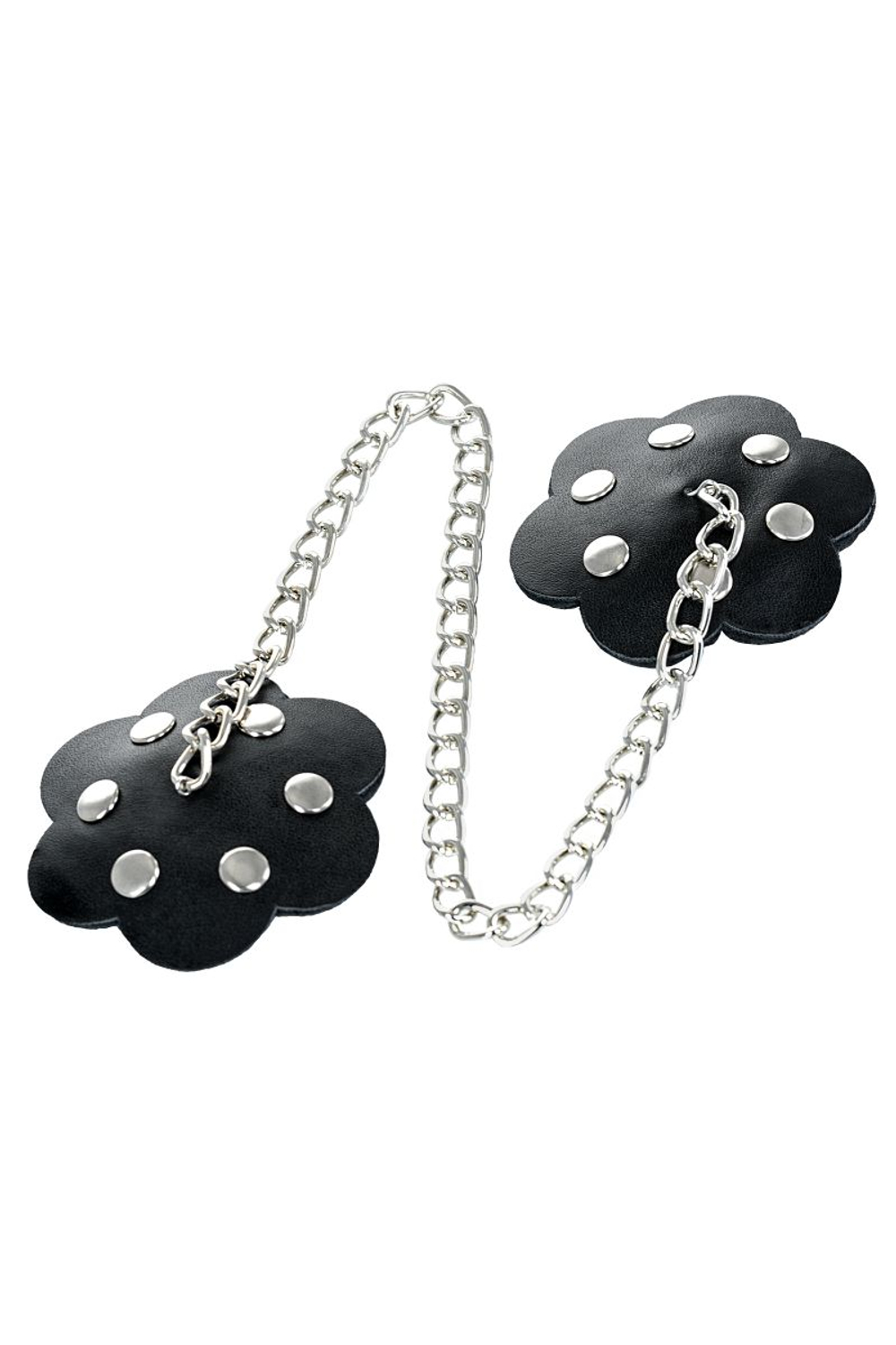 Черные пэстис с цепочкой Theatre (Цвет: черный с серебристым)